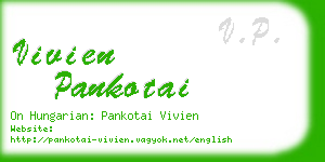 vivien pankotai business card
